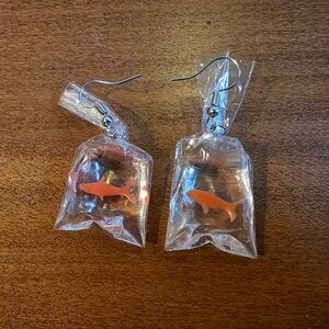 Goldfish Bag Earrings